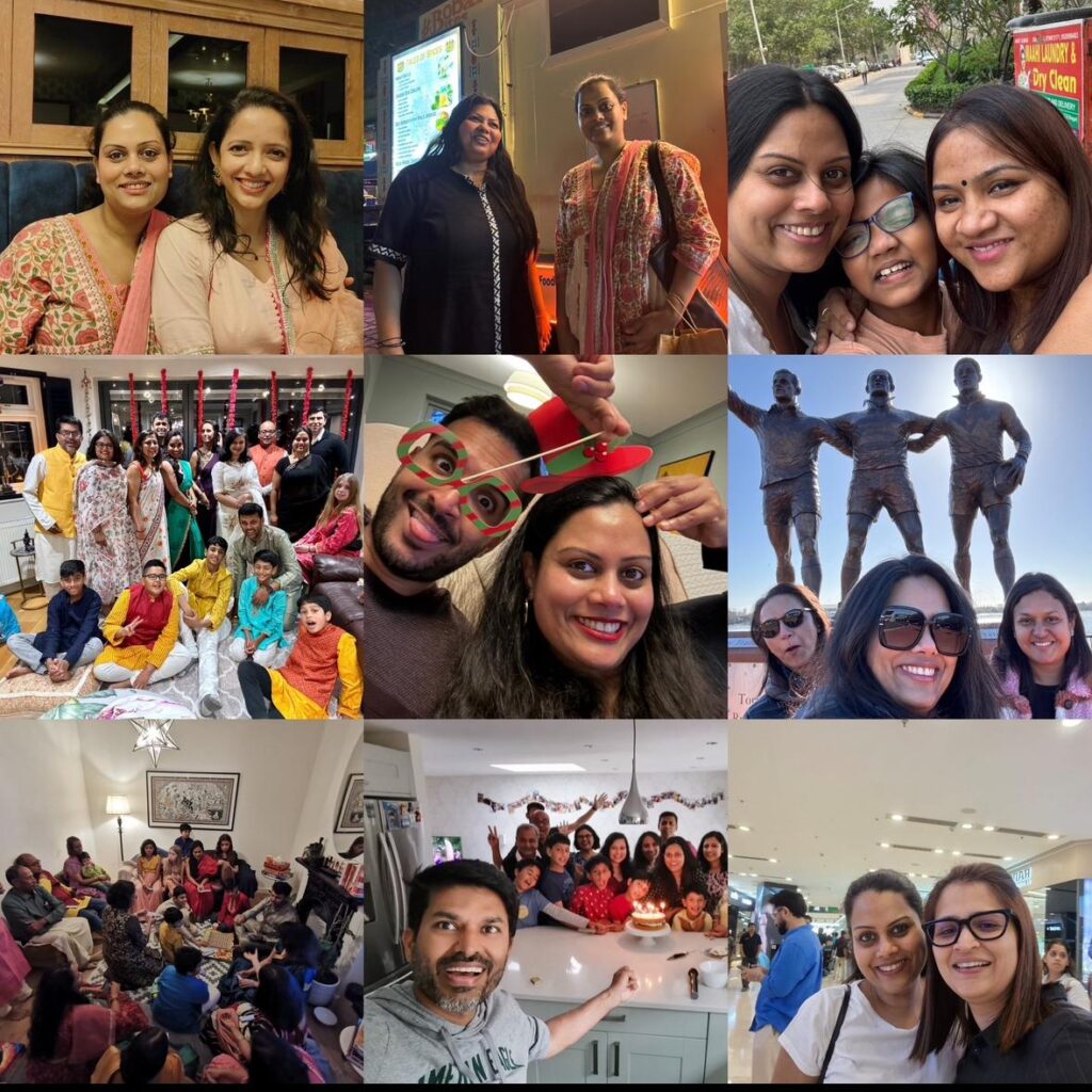 Collage of a Group of friends